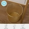 Martha Stewart Ryder Gold Mesh Metal Trash Can, 4.5 Gallon, Wastebasket for Office HH-OHD21-GLD-MS - alternate 9